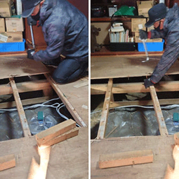 床下の状態に応じた対応